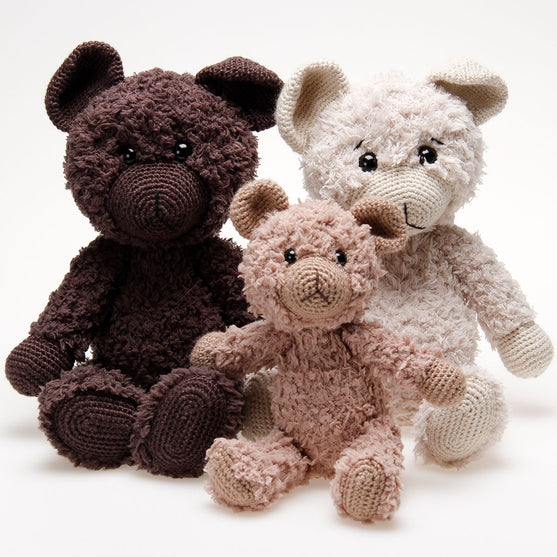 

Teddybären Rasmus, Nanna & Bella
3