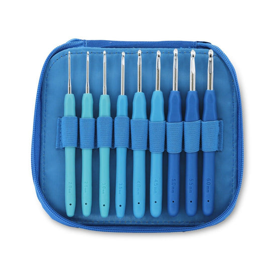 Easy Touch Häkelnadel-Set – Lagoon – 9 Größen - Hobbii