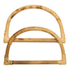 

Taschengriffe aus Bambus - D-Form - Hobbii
1