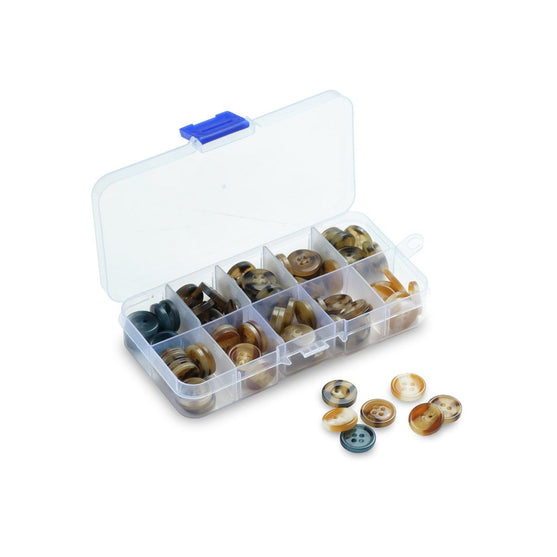 

Knöpfe in einer Box - Braun - Hobbii
1