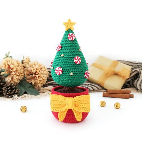 

Süßer Weihnachtsbaum - Dekoration
1