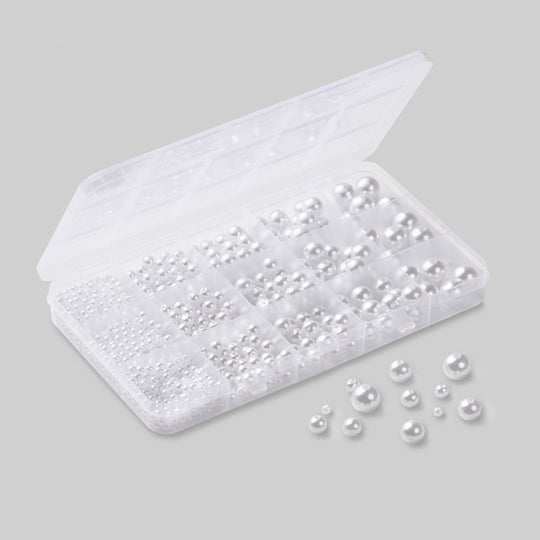 Plastikperlen in Schachtel - Hobbii