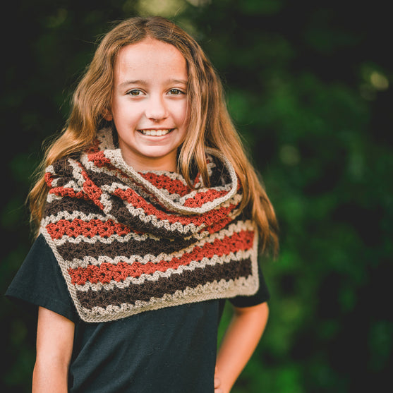 

Rowan – Kapuzenschal
8