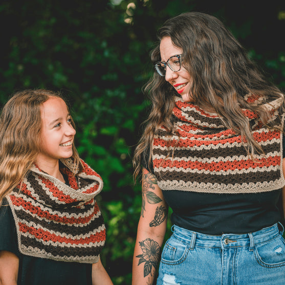 

Rowan – Kapuzenschal
6