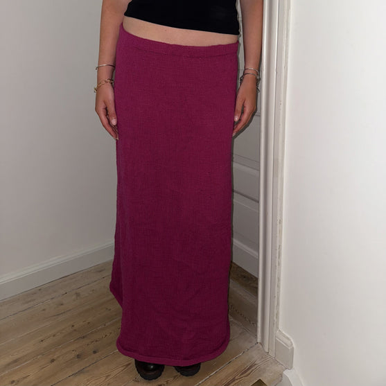 

A-förmiger Maxirock - Maxirock mit niedriger Taille
3