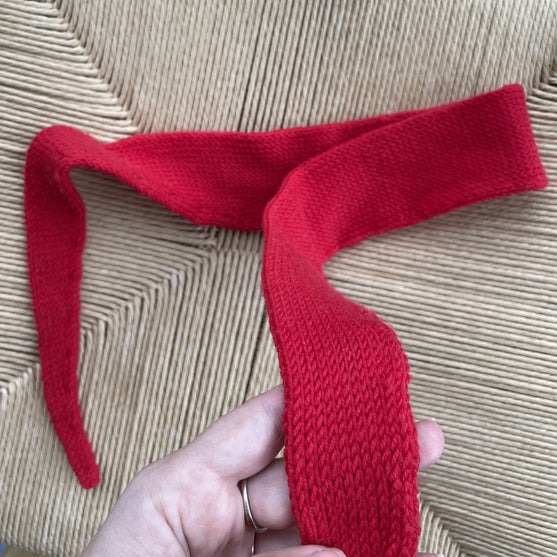 

Easy Double Knitted Scarf - Schal
3