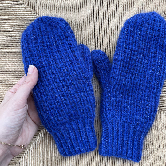 Easy Rib Mittens - Fäustline