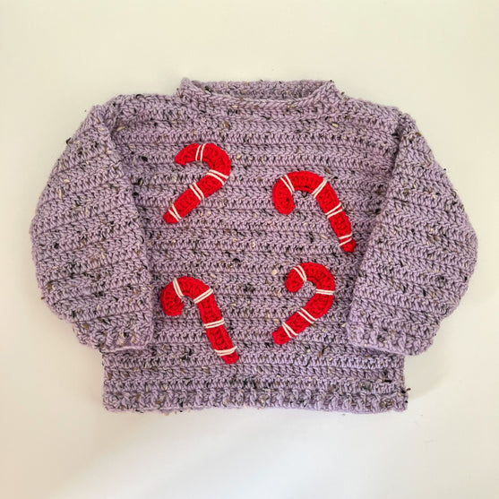 

Candy Canes - Kinderpullover
2