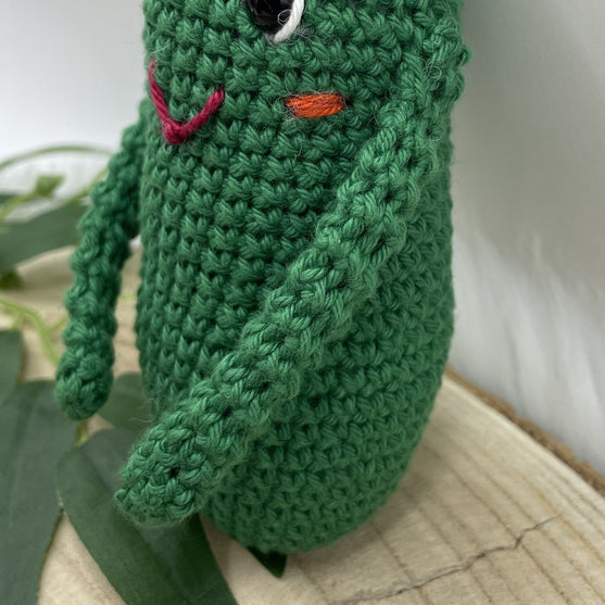 

Gundula Glücksgurke - Amigurumi
6