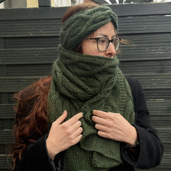 

Winter Touch - Schal und Stirnband
4