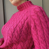 

Easy Cable Sweater - Pullover
2