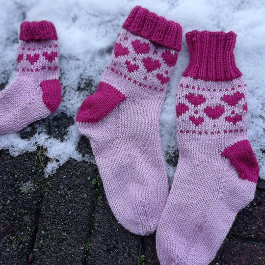 Cozy Valentine - Socken