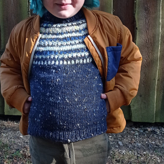 

Blue Monday - Kinderpullover
2