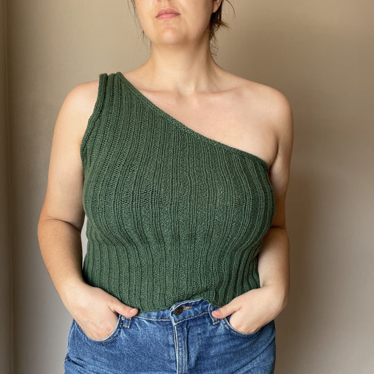 Easy One Shoulder Top - Sommertop