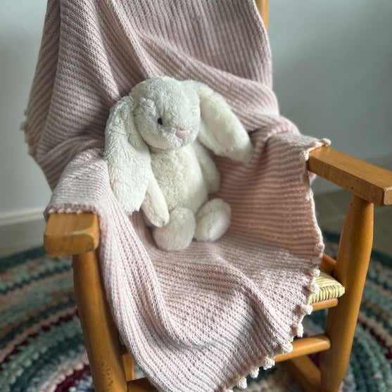 

Candy Stripes - Babydecke
3