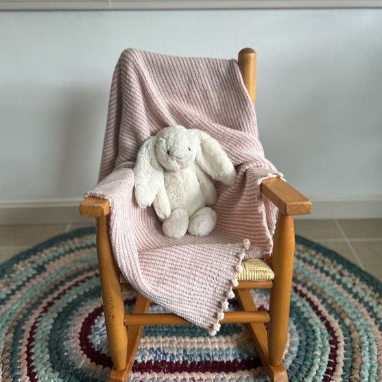 

Candy Stripes - Babydecke
4