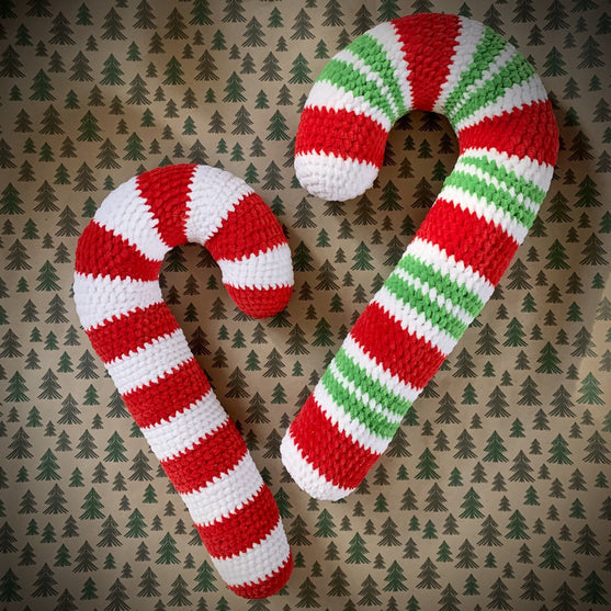 

XL Zuckerstange - Plüschkissen
3