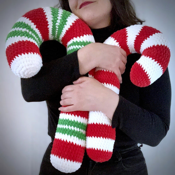 

XL Zuckerstange - Plüschkissen
5