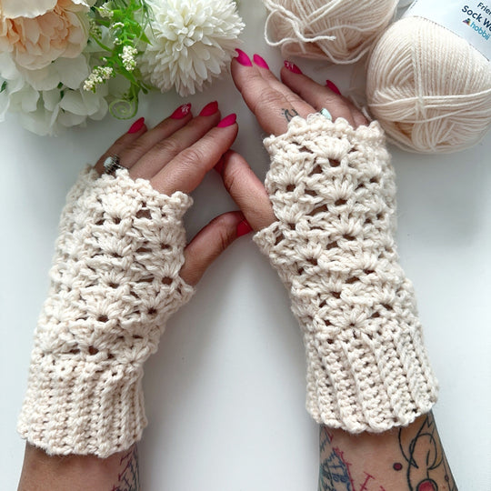 Icy Thistle - Fingerlose Handschuhe