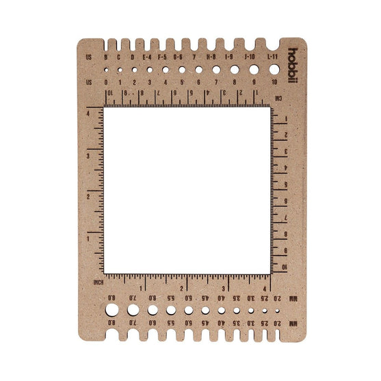 

Häkel- und Stricknadelmaß - Hobbii
1