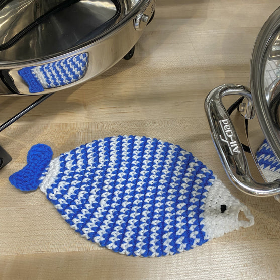 

Fisch Topflappen - Topflappen
6
