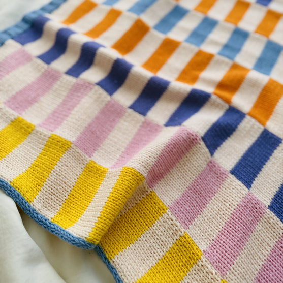 

Hilma - Babydecke - Strickset
4