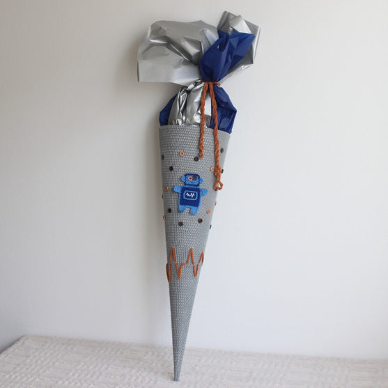 

Schultüte Roboter
1