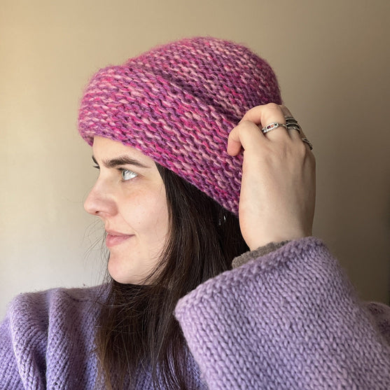 

Ultra Easy Garter Stitch Beanie - Mütze
1