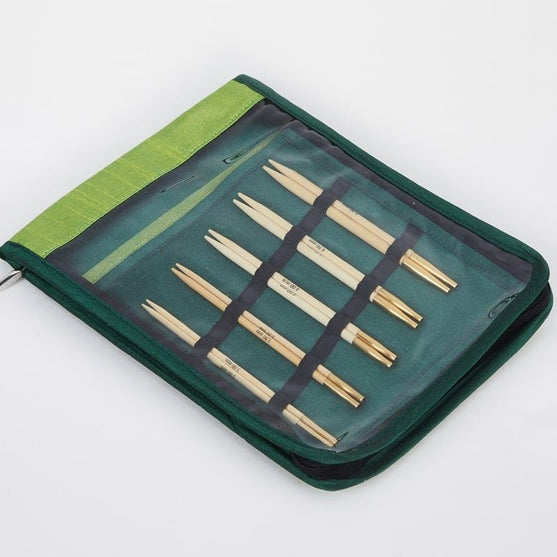 

Bamboo Austauschbare Rundstricknadel Anfänger Set - KnitPro
5
