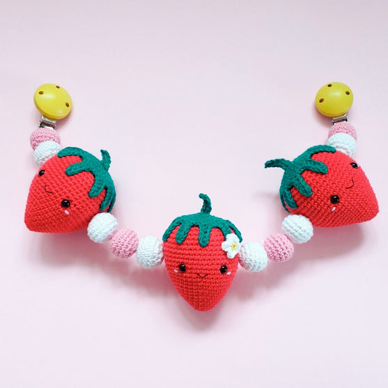 

Kawaii Erdbeere - Kinderwagenkette
1