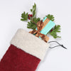 

Gefilzte Weihnachtssocke
4
