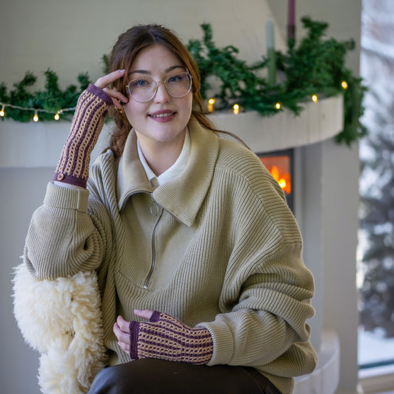 

2. Sonntag im Advent - Häkeln - Kaleidoskope - Fingerlose Handschuhe
4