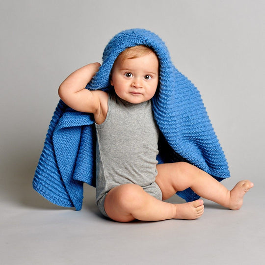 Kleeblatt Babydecke