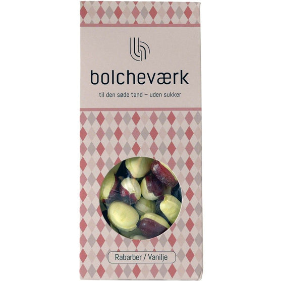 

Rhabarber & Vanille - Zuckerfreie Bonbons - Bolcheværk
1
