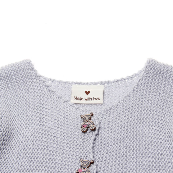 

10 Labels - Handmade with love - 5 cm - Go Handmade
5