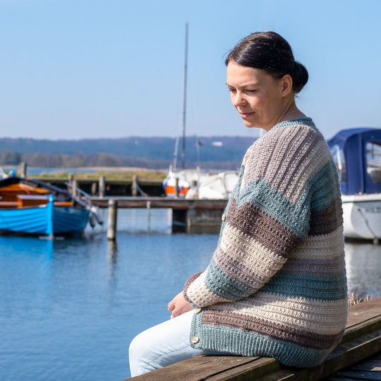 Comfy Stripie Cardi - Jacke