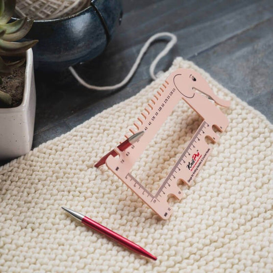 

Häkel- und Stricknadelmaß - KnitPro
5