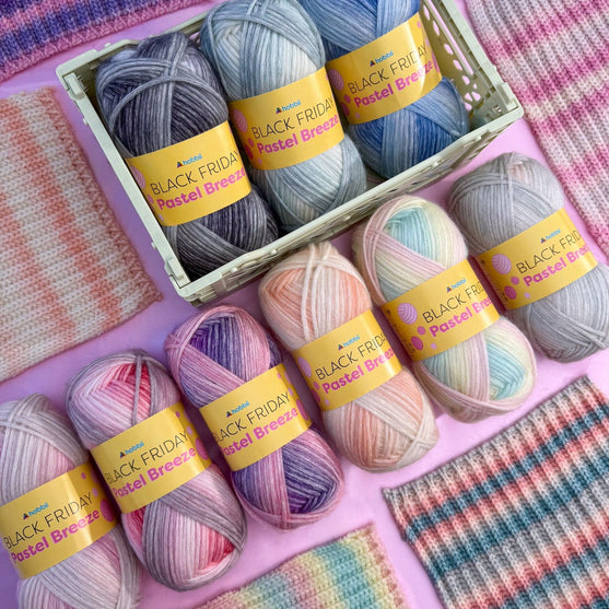 

Black Friday Pastel Breeze (Limited Edition) - Hobbii
2