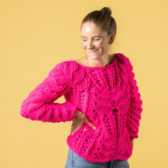 

Athena - Pullover - Pink Collection
1
