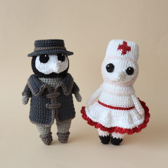 Pest-Arzt &amp; Pest-Krankenschwester