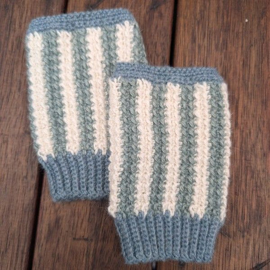 

Snowy Mitts - Fingerlose Handschuhe
2