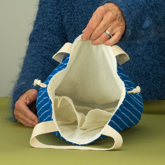 

Gesteppte Projekttasche mit Kordelzugverschluss - Hobbii
8