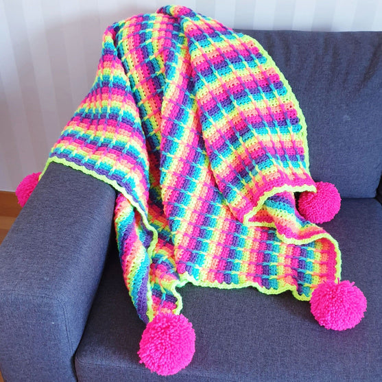 

Rainbow Waffel - Decke
1