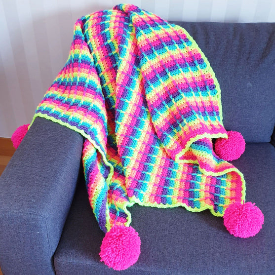 

Rainbow Waffel - Decke
1