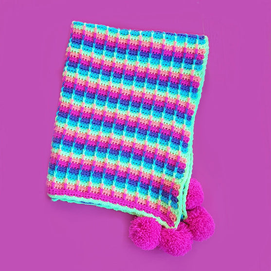 

Rainbow Waffel - Decke
2