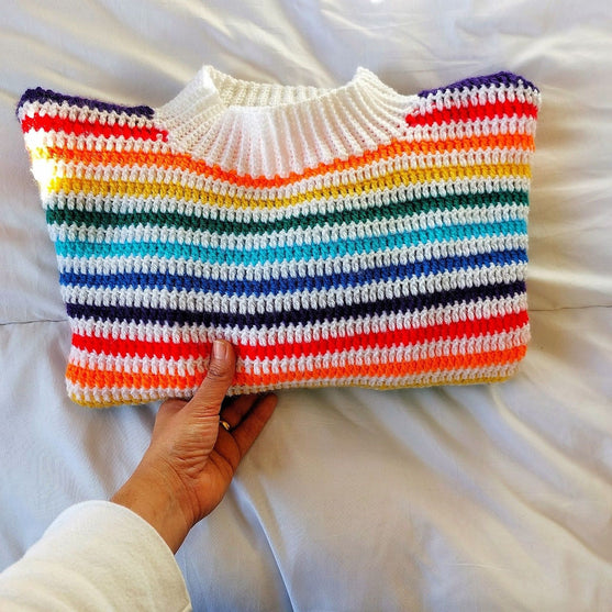 

Rainbow - Pullover
4
