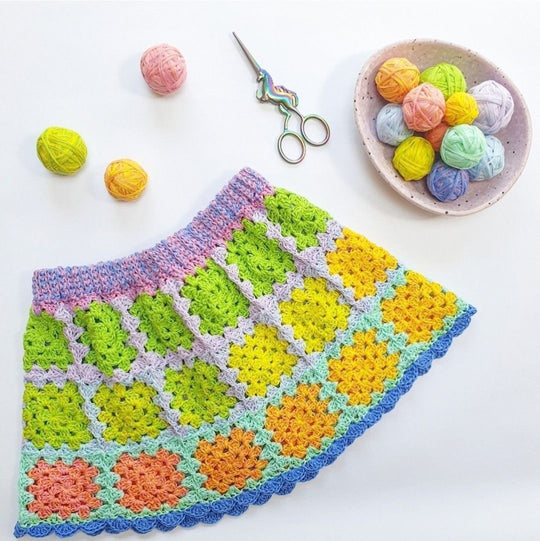 Granny Square Rock - Für Kinder