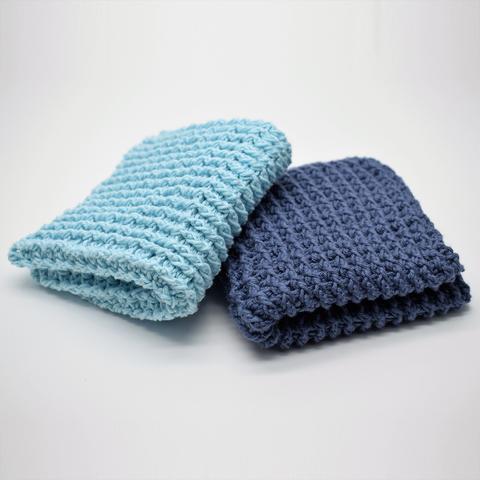 Gehäkelte Single-rib Putztücher