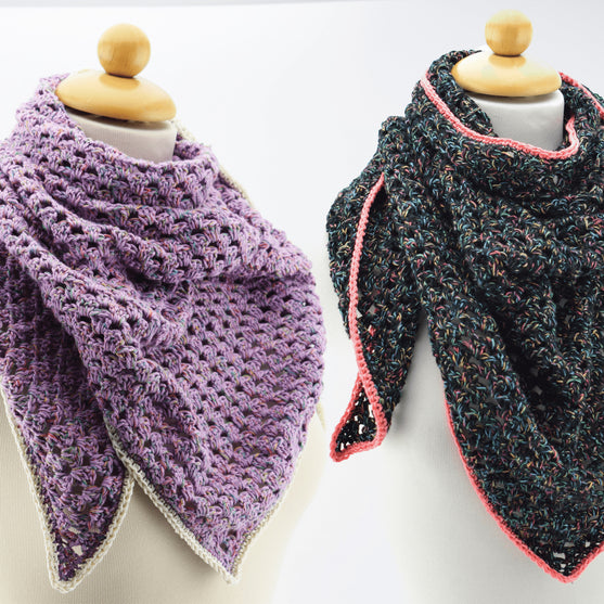 

Gehäkelter Spring Schal/Tuch
1