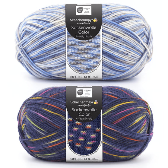 

Sockenwolle Color 4-fädig - Schachenmayr
1